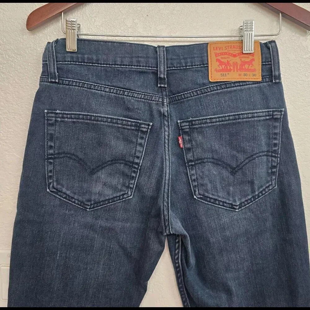 Levi's 511 Men's Slim Fit Jean Stretch Denim 30x30